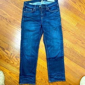 Rag & Bone Dark Jeans RN 108879, Crop Straight Leg, dark wash jean